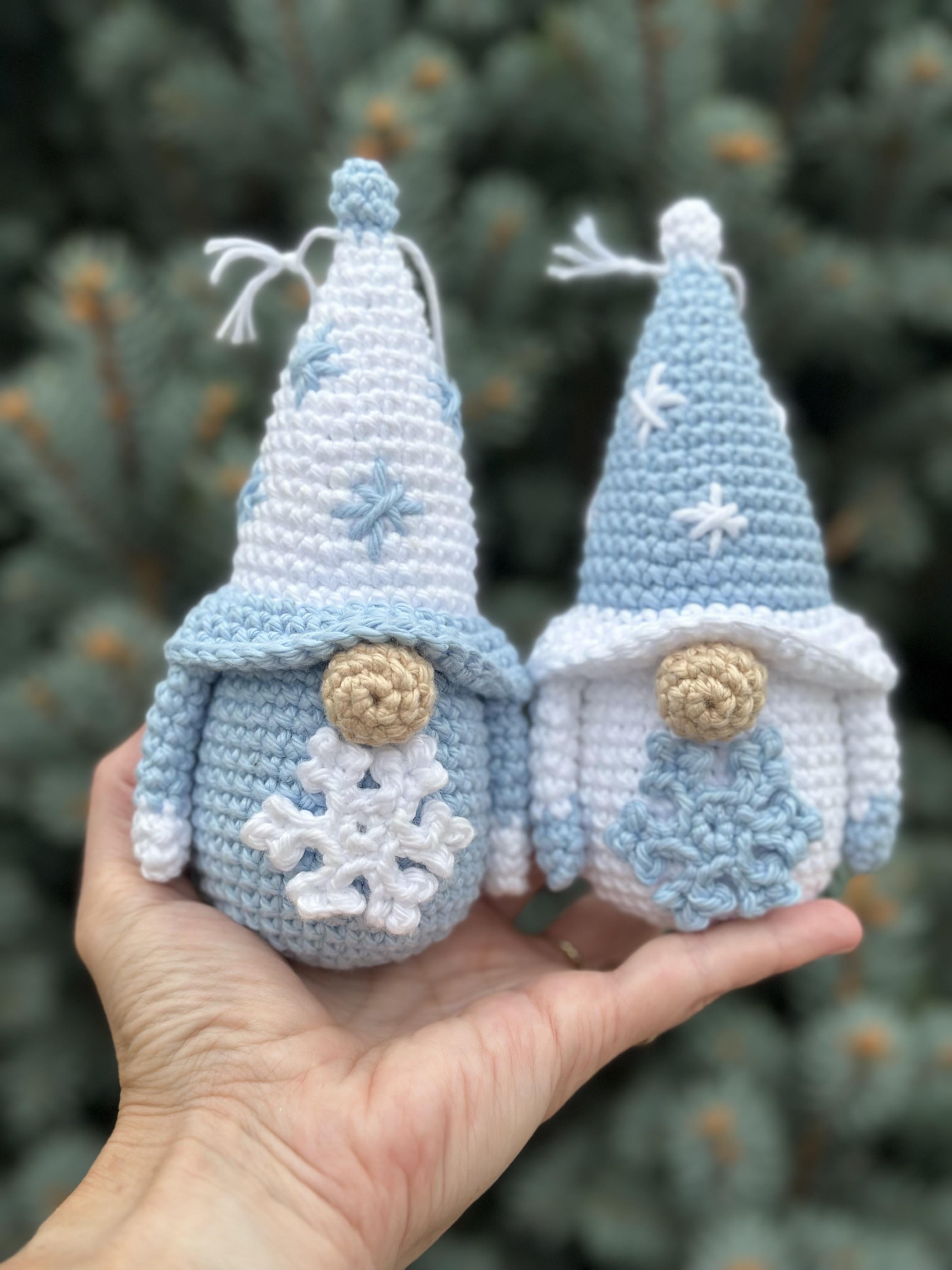 Winter Gnome Christmas Ornaments