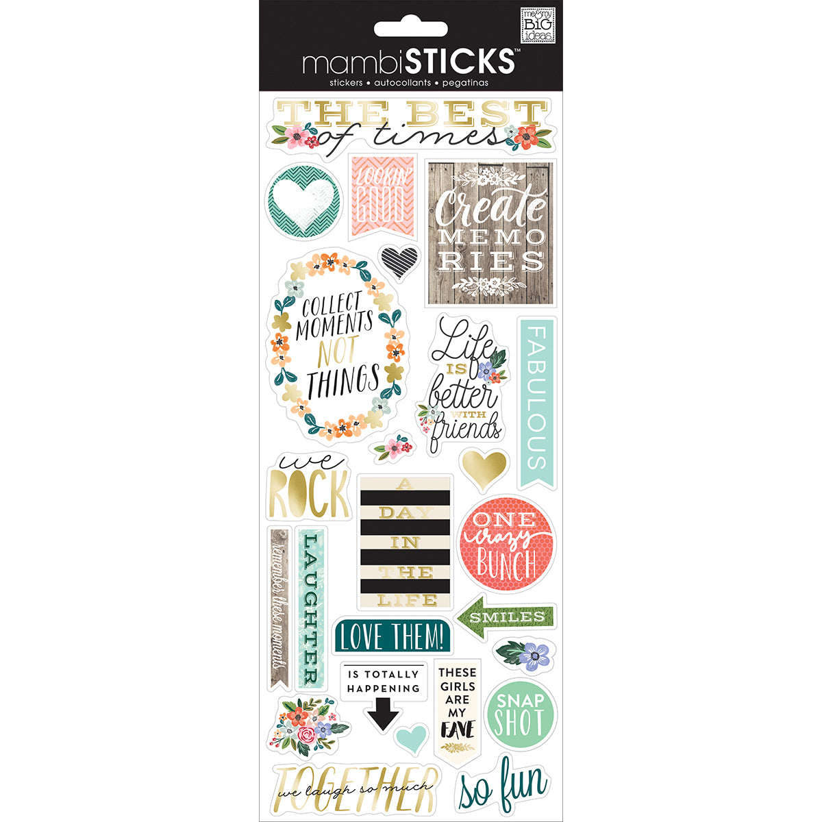 Specialty Stickers - The Best Of Times, 25/Pkg