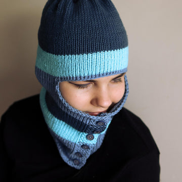 Ace Ski Mask - for Aran yarn