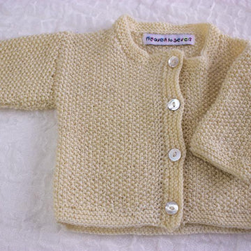 Classic Moss Stitch Cardigan