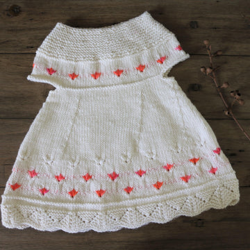 Dandelion Dress in Debbie Bliss Baby Cashmerino BJ21