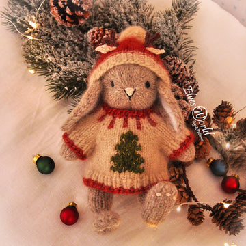 Christmas Bunny Rabbit Outfit