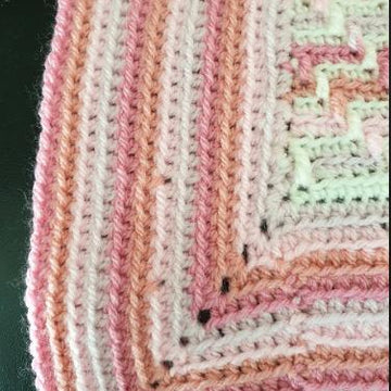 Pretty in Pink Baby Blanket (UK)