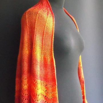 Cascade shawl 22