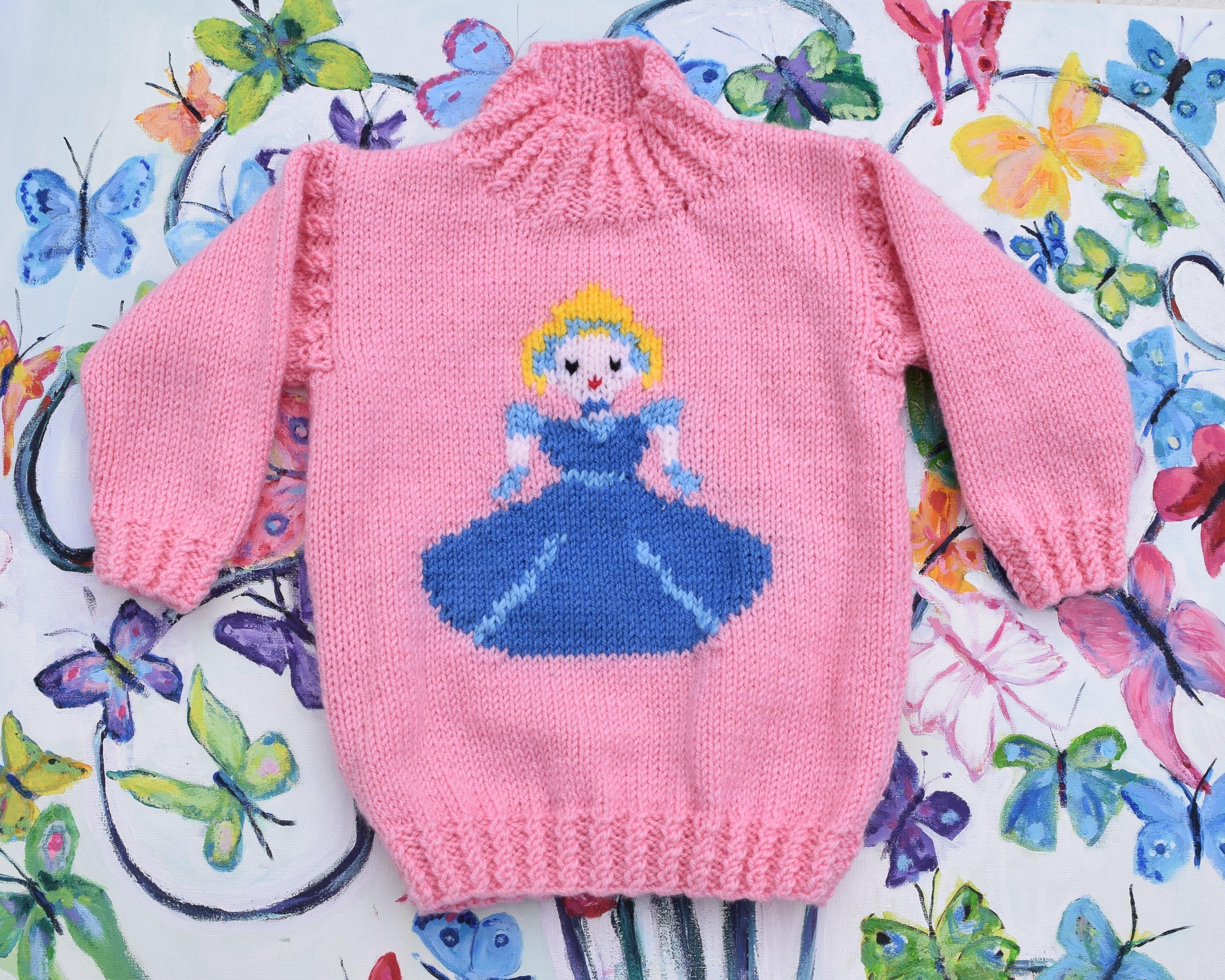 Princess Sweater and Crown - Cinderella