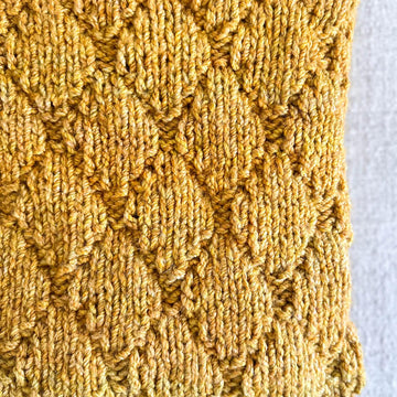 Easy Argyle Chunky Throw