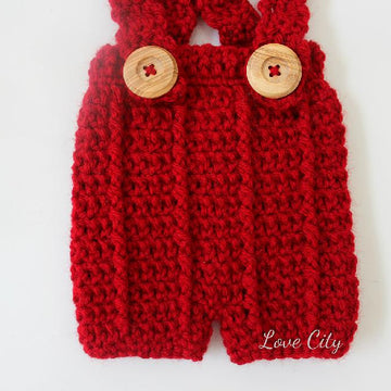 Button Suspender Shortalls