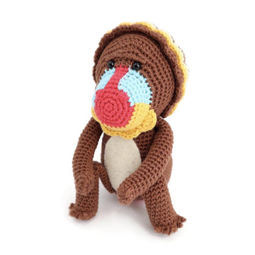 Mongo the Mandrill Amigurumi