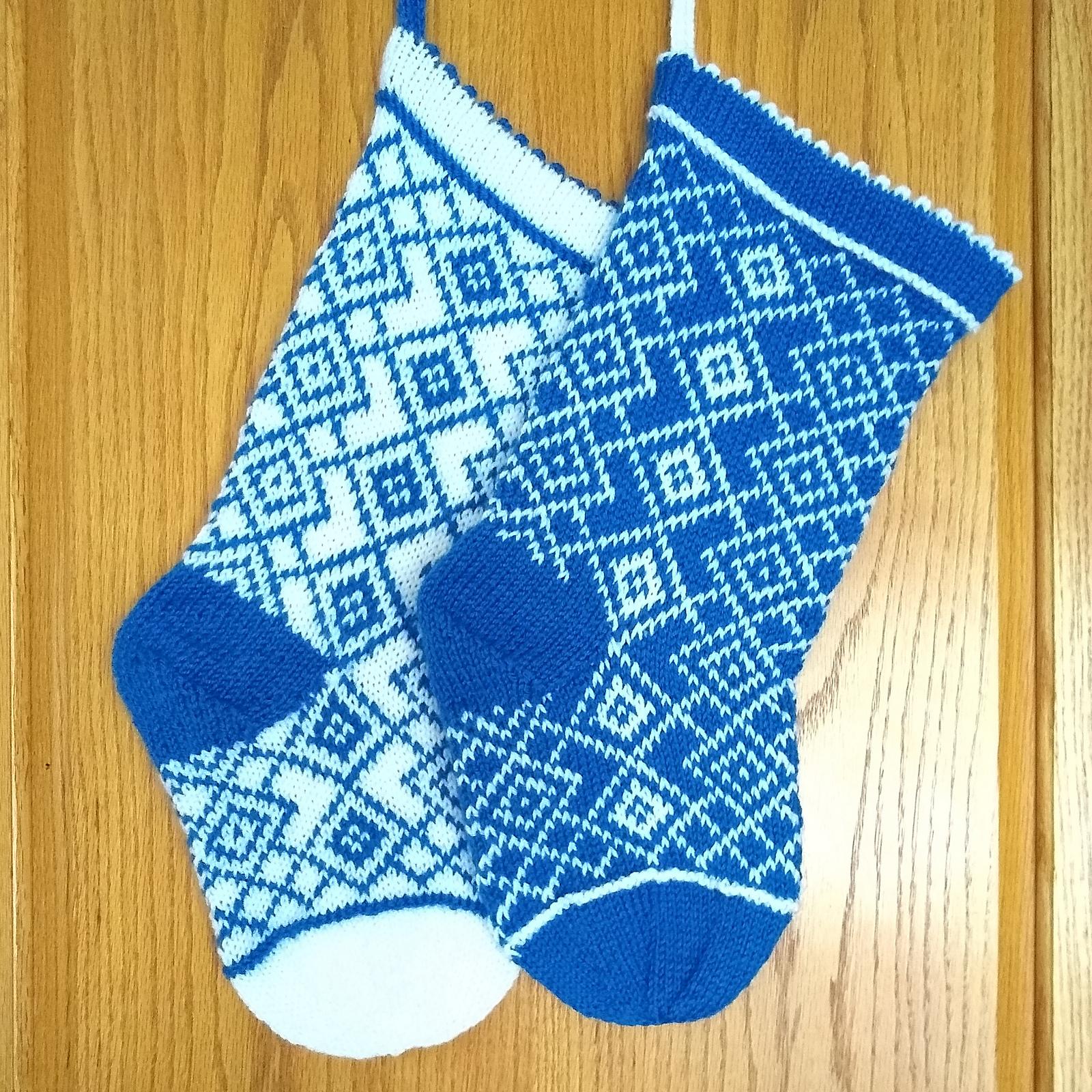 Sapphire Diamonds Stocking