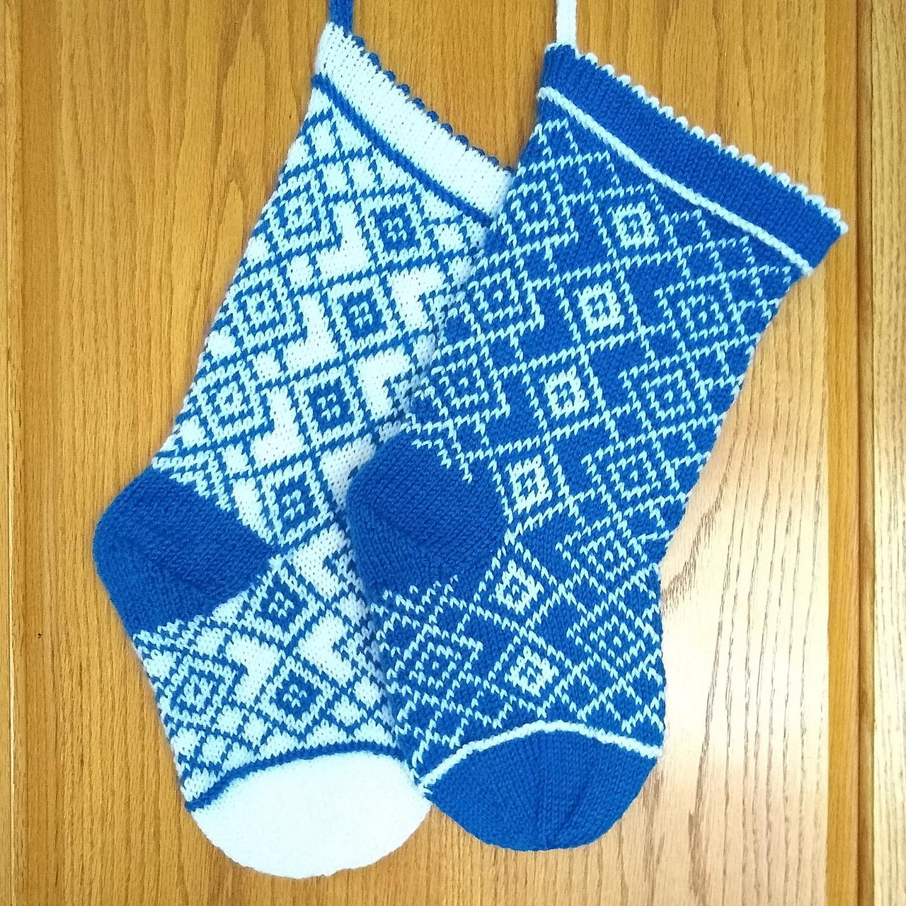 Sapphire Diamonds Stocking