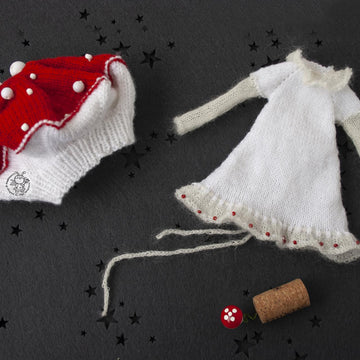Fly Agarics outfit for Blythe