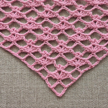 Crochet Bandana/Shawl Pattern/Chart #13