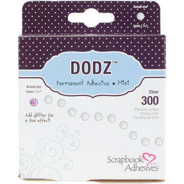 3L Dodz Adhesive Dot Roll - Mini .0625" 300/Pkg
