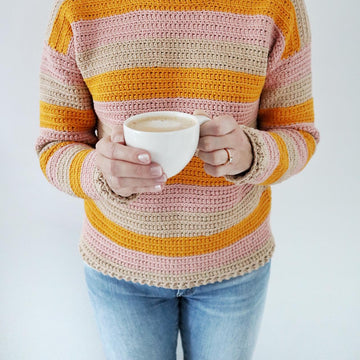 Sunset Stripes Sweater