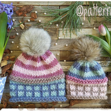 Spring Awakening chunky hat