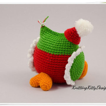 Amigurumi Christmas Owl