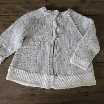 Possum Cardigan in Debbie Bliss Baby Cashmerino BJ33