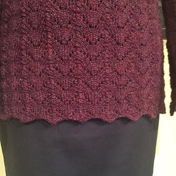 Arched Lace Pullover