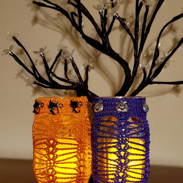Spiderweb Jar Cover