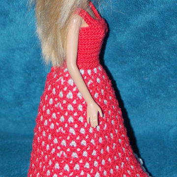 Reversible ball gown and cape