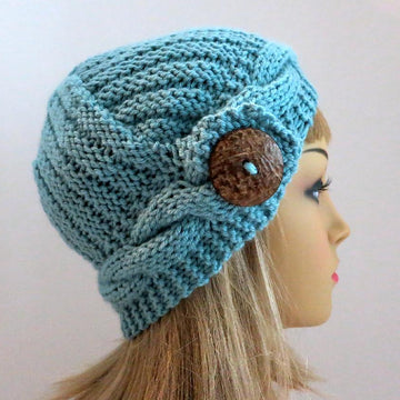 Elenna - The Hat with A Diagonal Design