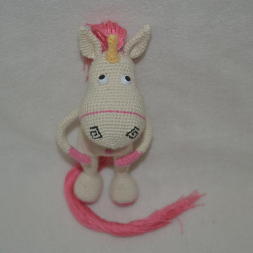 Fluffy the unicorn toy