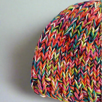 The 'Paintbox' Hand-knit Hat Pattern