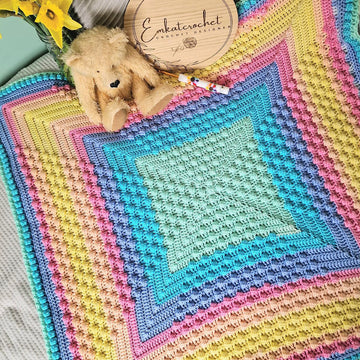 Kaleidobobble Baby Blanket