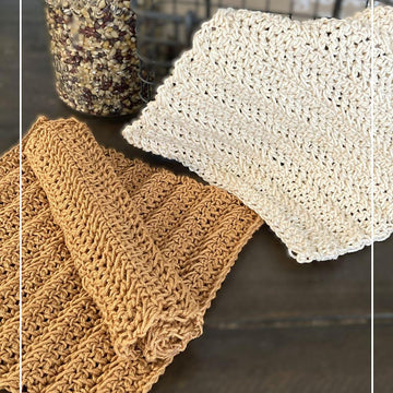 Easy Textured Dishcloth