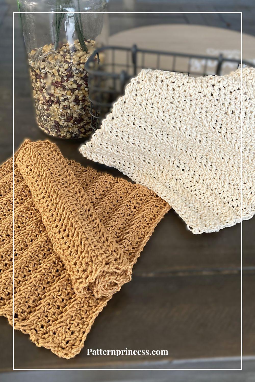Easy Textured Dishcloth