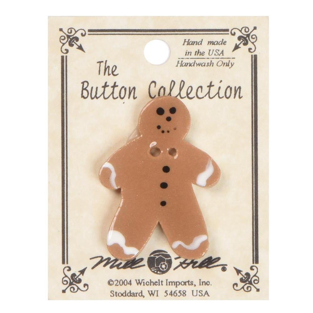 Mill Hill Button 86002 - Gingerbread Man