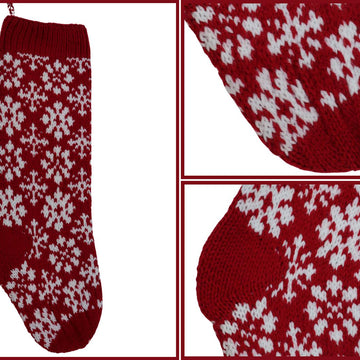 Snowflake Flower Stocking