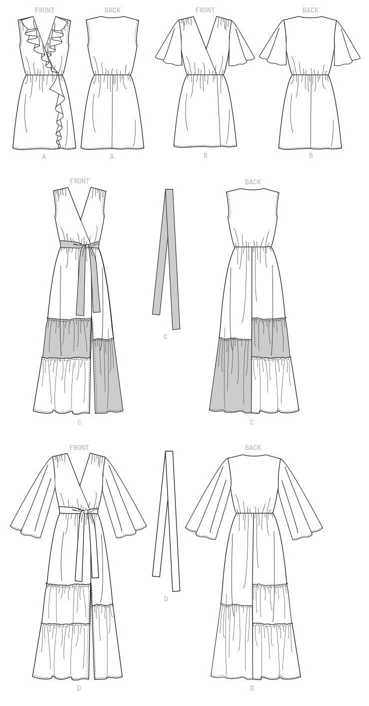 McCall's Misses' Dresses M7970 - Sewing Pattern