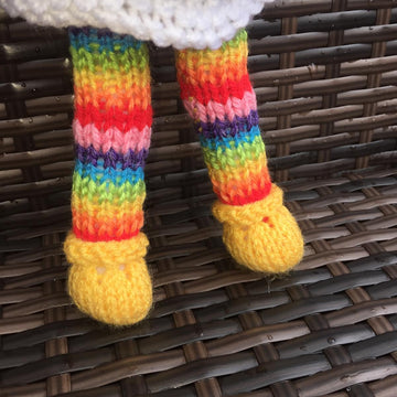 Rainbow star doll