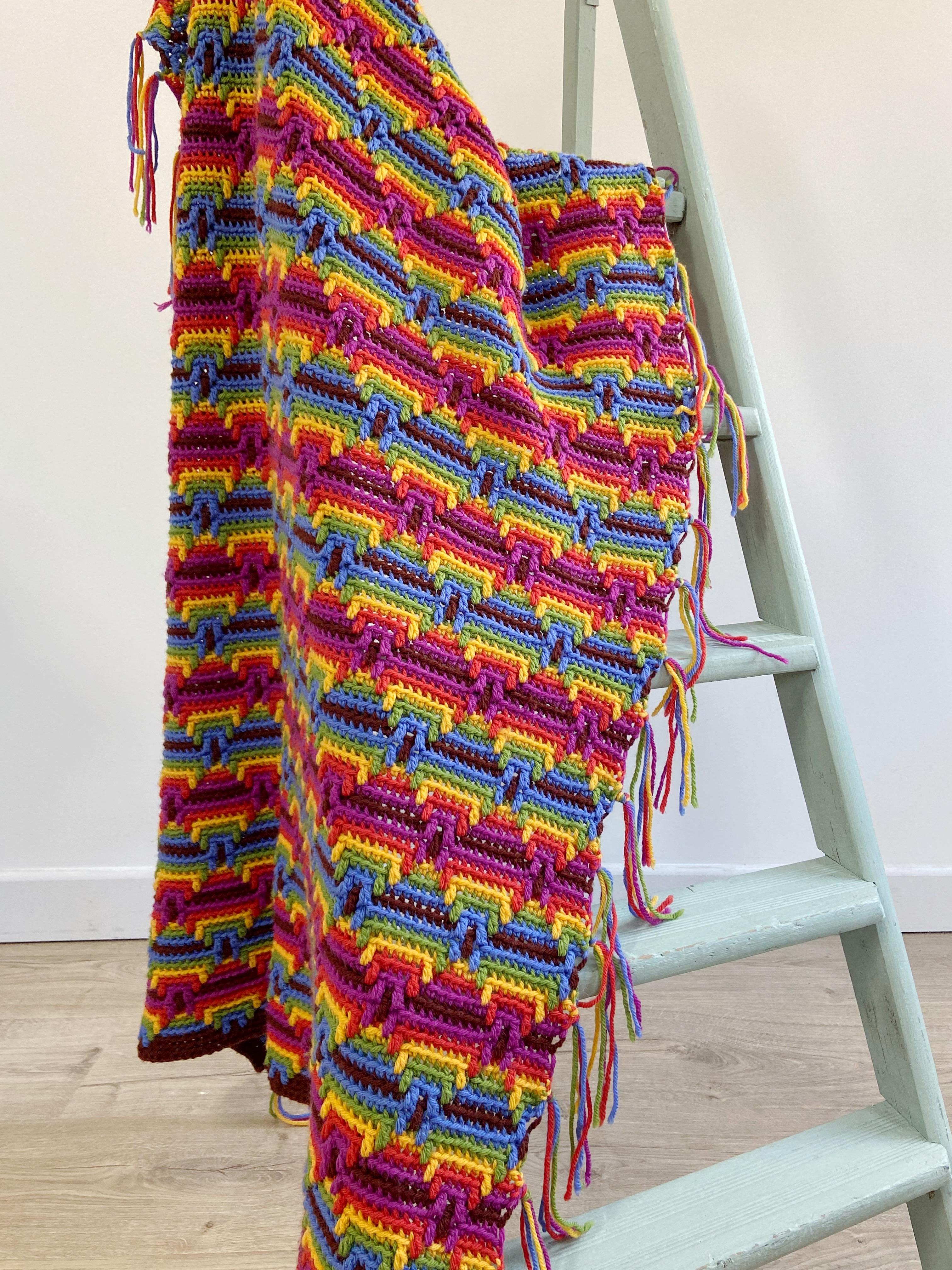 Diamond Mosaic Blanket