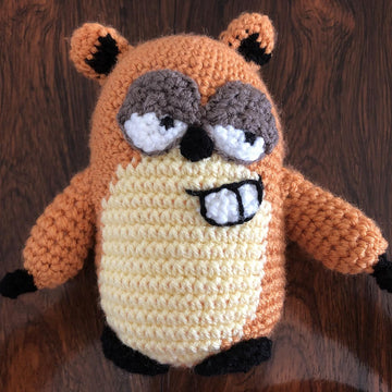 Poyeryoga Hamster amigurumi