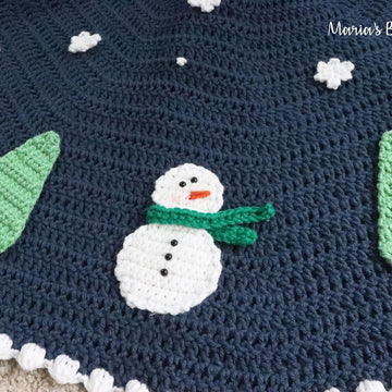 Snowman Tree Skirt