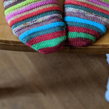 Walking into Winter Socks