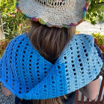 On The Diagonal Scarf/Shawl