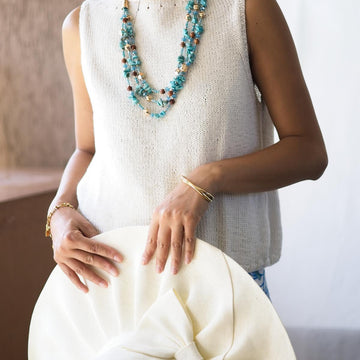 Luminous Summer Top