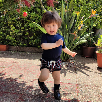 Tartan Baby Bloomers | 0-24 months