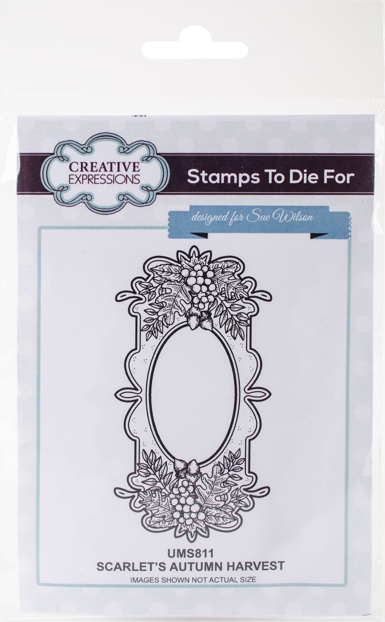 Creative Expressions Stamps To Die For By Sue Wilson - Scarlet's Autumn Harvest