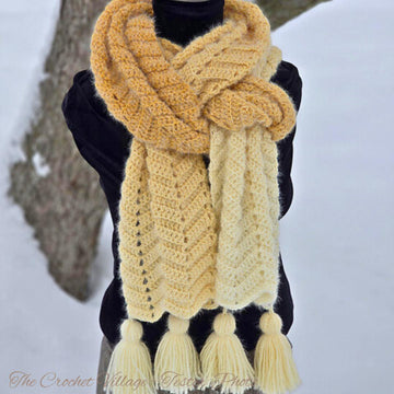 Sweatheart Chevron Scarf