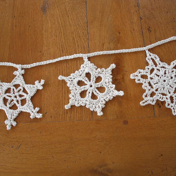 Festive snowflakes