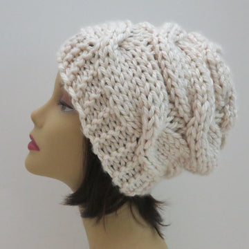 The Cayden Hat - Gorgeous Puffy Cables