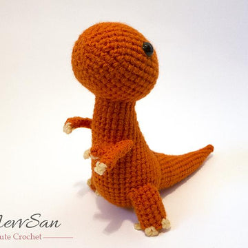 Amigurumi Tyrannosaurus rex Dinosaur