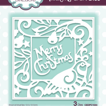 Creative Expressions Paper Cuts Craft Dies - Partridge In A Pear Tree