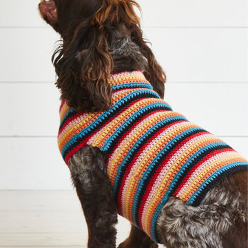 Crochet Dog Coat Set - Crochet Pattern For Pets in Debbie Bliss Rialto Aran by Debbie Bliss