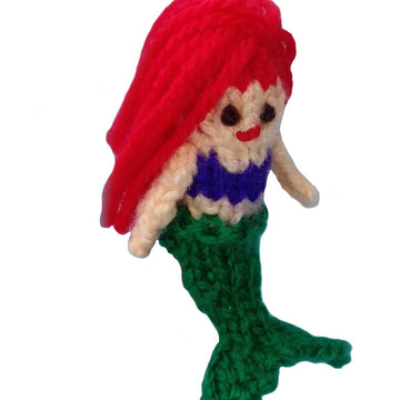 Mermaid finger puppets pattern