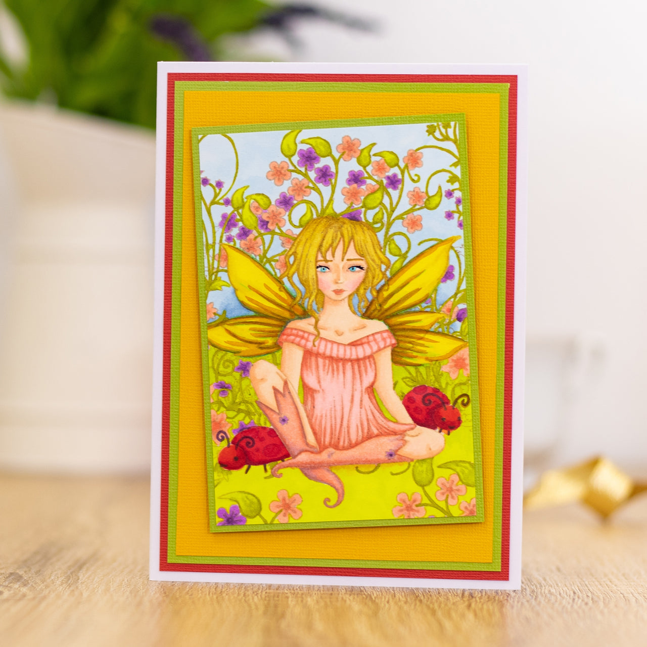 Crafter's Companion Photopolymer Stamps By Molly Harrison - Little Lady Bug